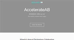 Desktop Screenshot of accelerateab.com