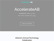 Tablet Screenshot of accelerateab.com